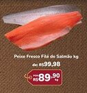 Super Luna Peixe Fresco Filé de Salmão oferta