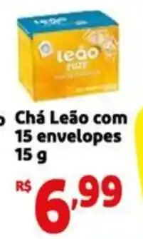 Mini Extra Chá Leão com 15 envelopes oferta