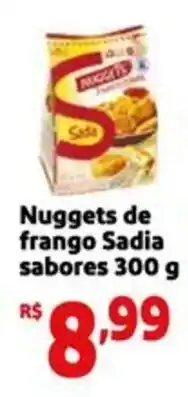 Mini Extra Nuggets de frango Sadia sabores oferta
