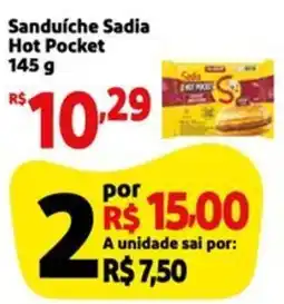 Mini Extra Sanduíche Sadia Hot Pocket oferta
