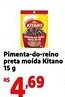 Mini Extra Pimenta-do-reino preta moída Kitano oferta