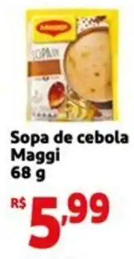 Mini Extra Sopa de cebola sólido Maggi oferta