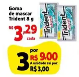Mini Extra Goma de mascar Trident oferta