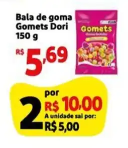 Mini Extra Bala de goma Gomets Dori oferta