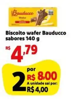 Mini Extra Biscoito wafer Bauducco sabores oferta