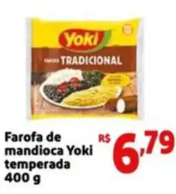 Mini Extra Farofa de mandioca Yoki temperada oferta
