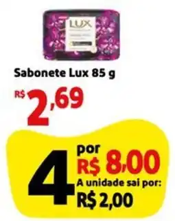Mini Extra Sabonete Lux oferta