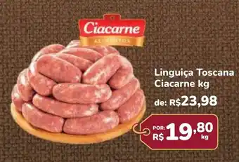 Super Luna Linguiça Toscana Ciacarne oferta