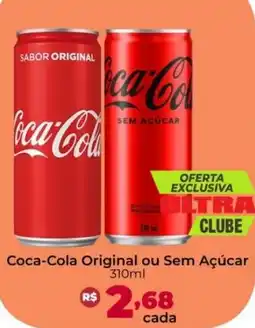Ultrabox Coca-Cola Original ou Sem Açúcar oferta