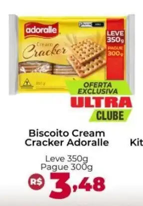 Ultrabox Biscoito Cream Cracker Adoralle oferta