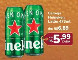 Super Luna Cerveja Heineken Latão oferta