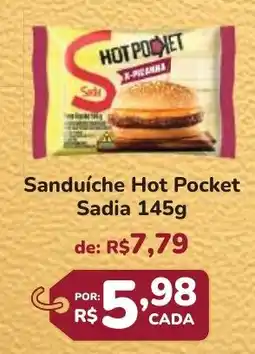 Super Luna Sanduíche Hot Pocket Sadia oferta