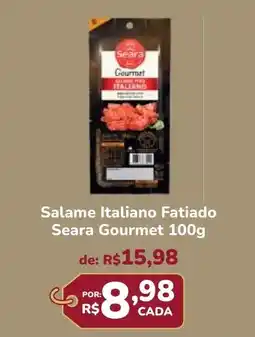 Super Luna Salame Italiano Fatiado Seara Gourmet oferta