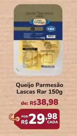 Super Luna Queijo Parmesão Lascas Rar oferta