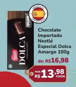 Super Luna Chocolate Importado Nestlé Especial Dolca Amargo oferta