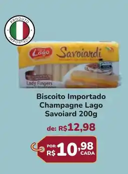 Super Luna Biscoito Importado Champagne Lago Savoiard oferta