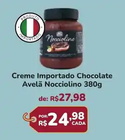 Super Luna Creme Importado Chocolate Avelã Nocciolino oferta