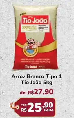 Super Luna Arroz Branco Tipo 1 Tio João oferta