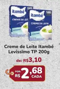 Super Luna Creme de Leite Itambé Levíssimo TP oferta