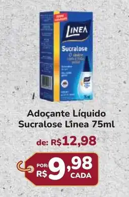 Super Luna Adoçante Líquido Sucralose Linea oferta