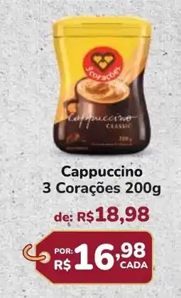 Super Luna Cappuccino 3 Corações oferta