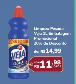 Super Luna Limpeza Pesada Veja Embalagem oferta