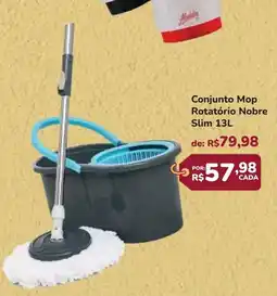 Super Luna Conjunto Mop Rotatório Nobre Slim oferta