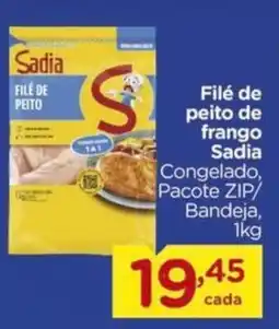 Carrefour Filé de peito de frango Sadia oferta