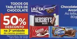 Carrefour Chocolate Arcor Ao leite, oferta