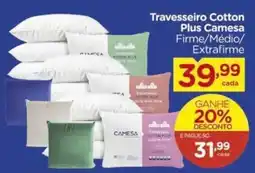 Carrefour Travesseiro Cotton Plus Camesa oferta