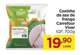 Carrefour Coxinha da asa de frango Carrefour Viver oferta