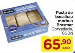 Carrefour Posta de bacalhau morhua Brasmar oferta