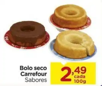 Carrefour Bolo seco Carrefour Sabores oferta
