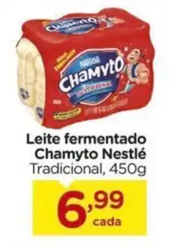 Carrefour Leite fermentado Chamyto Nestlé Tradicional, oferta