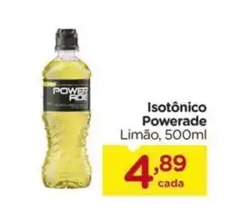 Carrefour Isotônico Powerade Limão, oferta