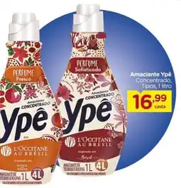 Carrefour Amaciante Ypê Concentrado, Tipos, oferta