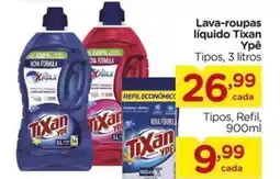 Carrefour Lava-roupas líquido Tixan Ypê Tipos, oferta