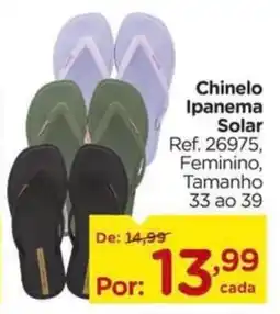 Carrefour Chinelo Ipanema Solar oferta