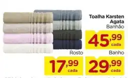 Carrefour Toalha Karsten Agata Banhão oferta