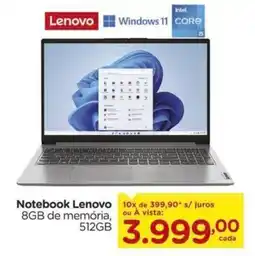 Carrefour Notebook Lenovo oferta