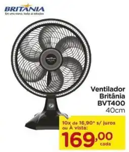 Carrefour Ventilador Britânia BVT400 40cm oferta