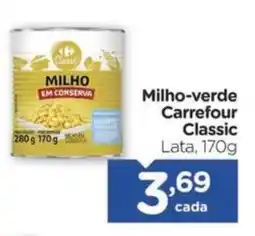 Carrefour Milho-verde Carrefour Classic Lata, oferta