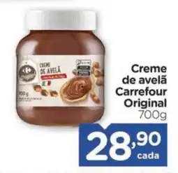 Carrefour Creme de avelã Carrefour Original oferta