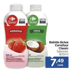 Carrefour Bebida láctea Carrefour Classic oferta
