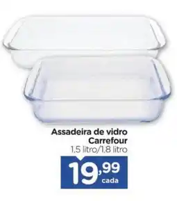 Carrefour Assadeira de vidro Carrefour oferta
