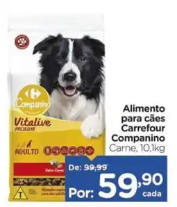 Carrefour Alimento para cães Carrefour Companino Carne, oferta