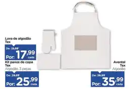 Carrefour Avental Tex Algodão oferta