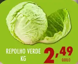 Ricoy Supermercados Repolho verde oferta