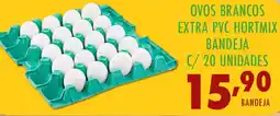 Ricoy Supermercados Ovos brancos extra pvc hortmix bandeja oferta