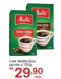 Giga Atacado Café Melitta tipos pacote oferta